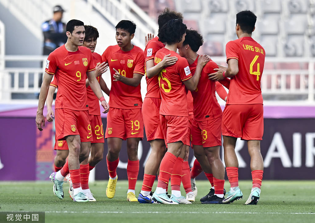 首胜！U23亚洲杯-谢文能刘祝润破门 国奥2-1阿联酋