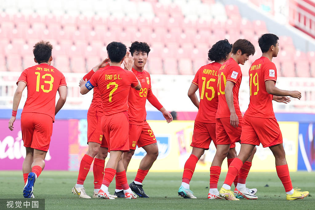 首胜！U23亚洲杯-谢文能刘祝润破门 国奥2-1阿联酋