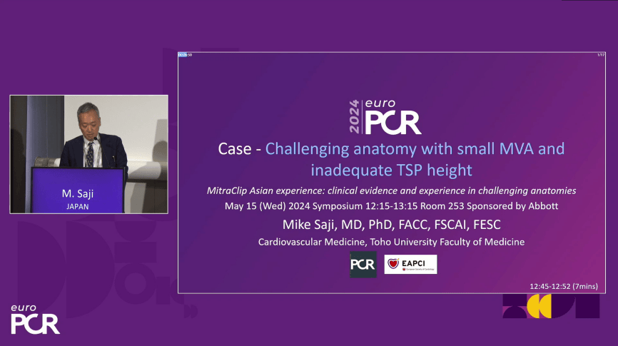 EuroPCR 2024｜MitraClip中国经验闪耀国际舞台，群英荟萃共促TEER领域发展！